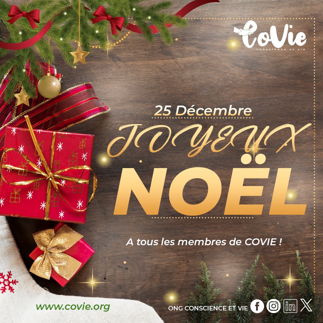ONG Conscience et Vie ( COVIE ) tweet media