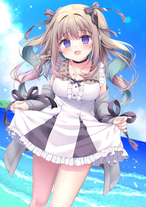 「冷たくて気持ちいいね」 