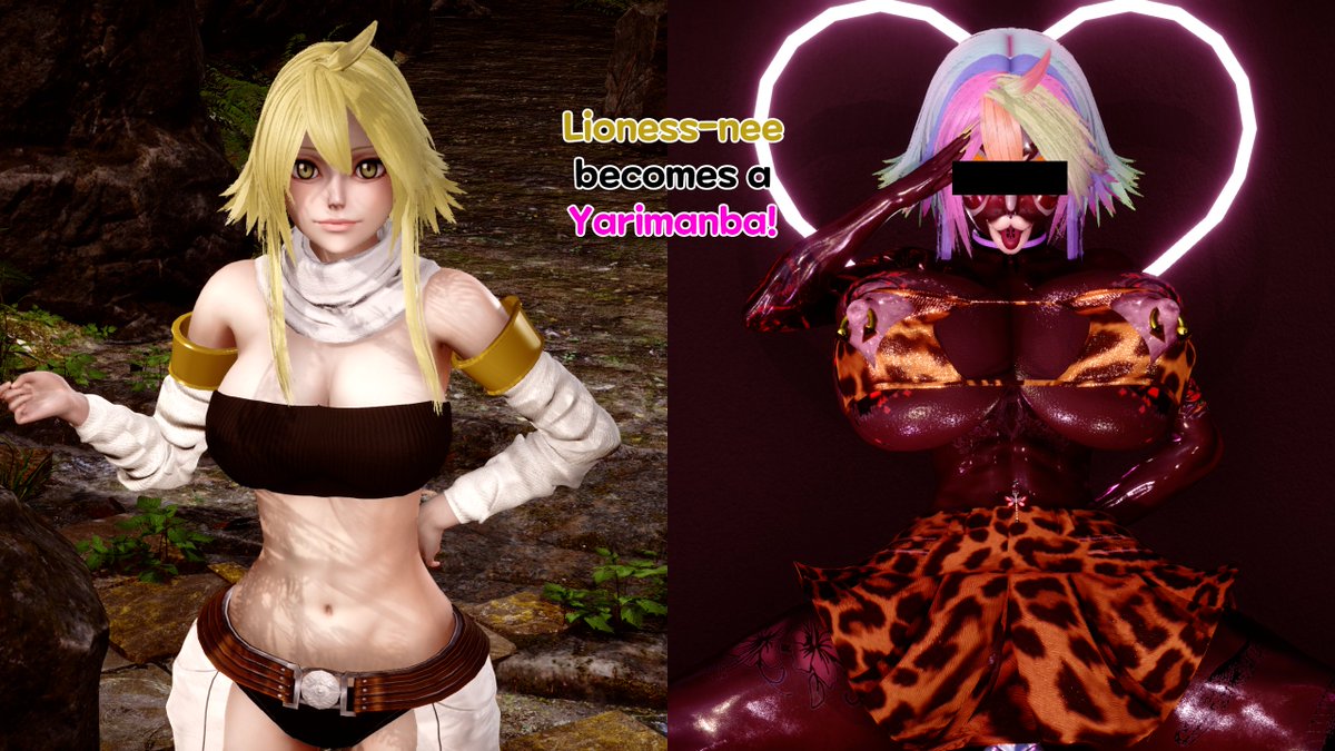 Corruptio13's tweet photo. 獅子姐はヤリマンバになる！
사자누님은 걸레만바가 된다!
Lioness-nee becomes a Yarimanba!
Sample -> https://t.co/bx2PVH9SUY
Full Version -> https://t.co/7JiOQucRV8 https://t.co/2Oh0U5haDy