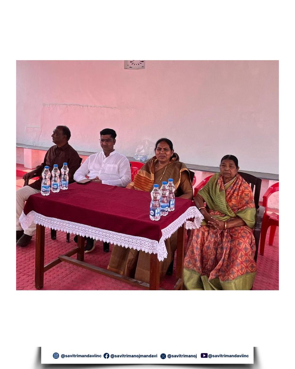 Savitri Manoj Mandavi tweet media