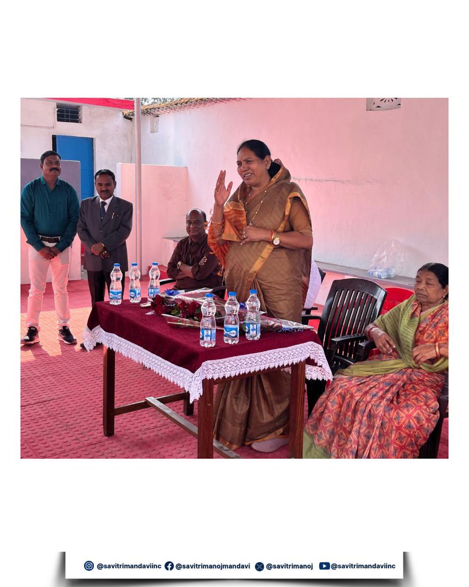 Savitri Manoj Mandavi tweet media