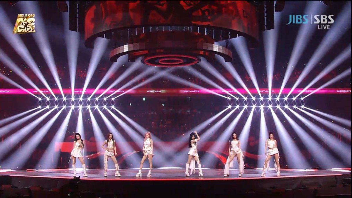 BABYMONSTER has successfully completed their stage on SBS Gayo Daejeon with "WE GO UP" and "PSYCHO" 💋

#BABYMONSTER #베이비몬스터 <a href="/YGBABYMONSTER_/">BABYMONSTER</a>