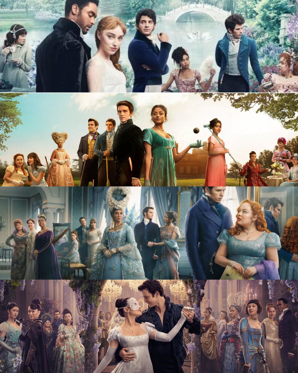 BattinsonMarvel's tweet image. The Bridgerton Poster Banners!