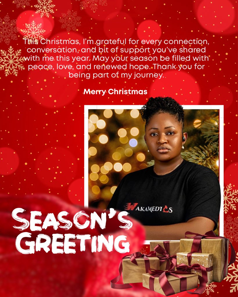 This Christmas, my heart is full of gratitude. For every message, every conversation, every moment of support and belief you’ve given me, thank you. 

To all my TTC mom, may this season wrap you in peace, love, healing, and renewed hope. I’m truly thankful for you.