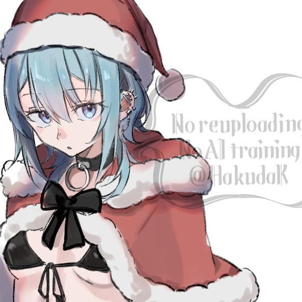 サンタ服ウルフカットちゃん
とりあえず衣装だけ決めて立ち絵描いた!
全体図はファンボ 