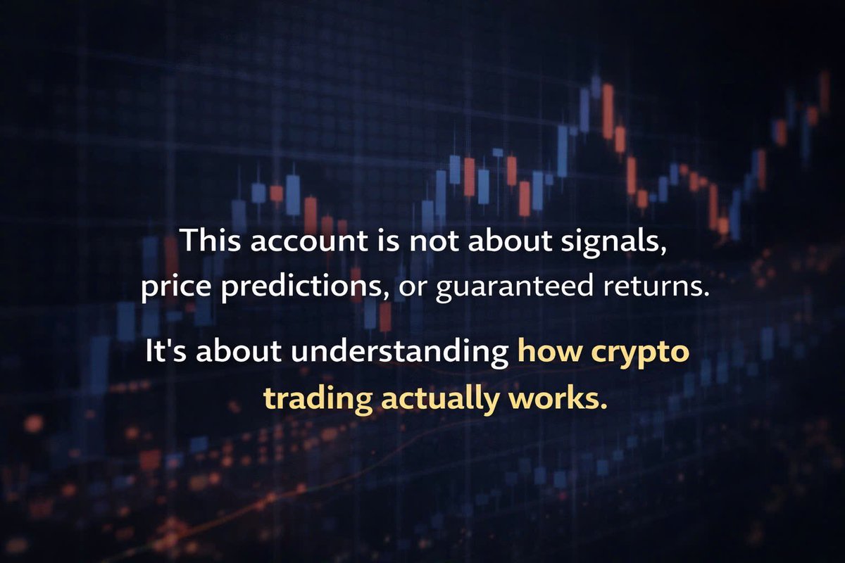 This account is not about signals,
price predictions, or guaranteed returns.

It’s about understanding how crypto trading actually works. #crypto #BTC #MerryChristmas #Web3 #Crypto