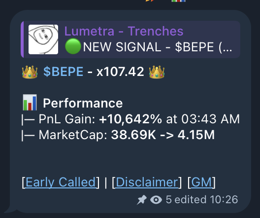 👑 Lumetra trenches gave you a big present for Christmas...

Join Trenches Now: t.me/LumetraTrenche…

#Christmas #solanamemecoin