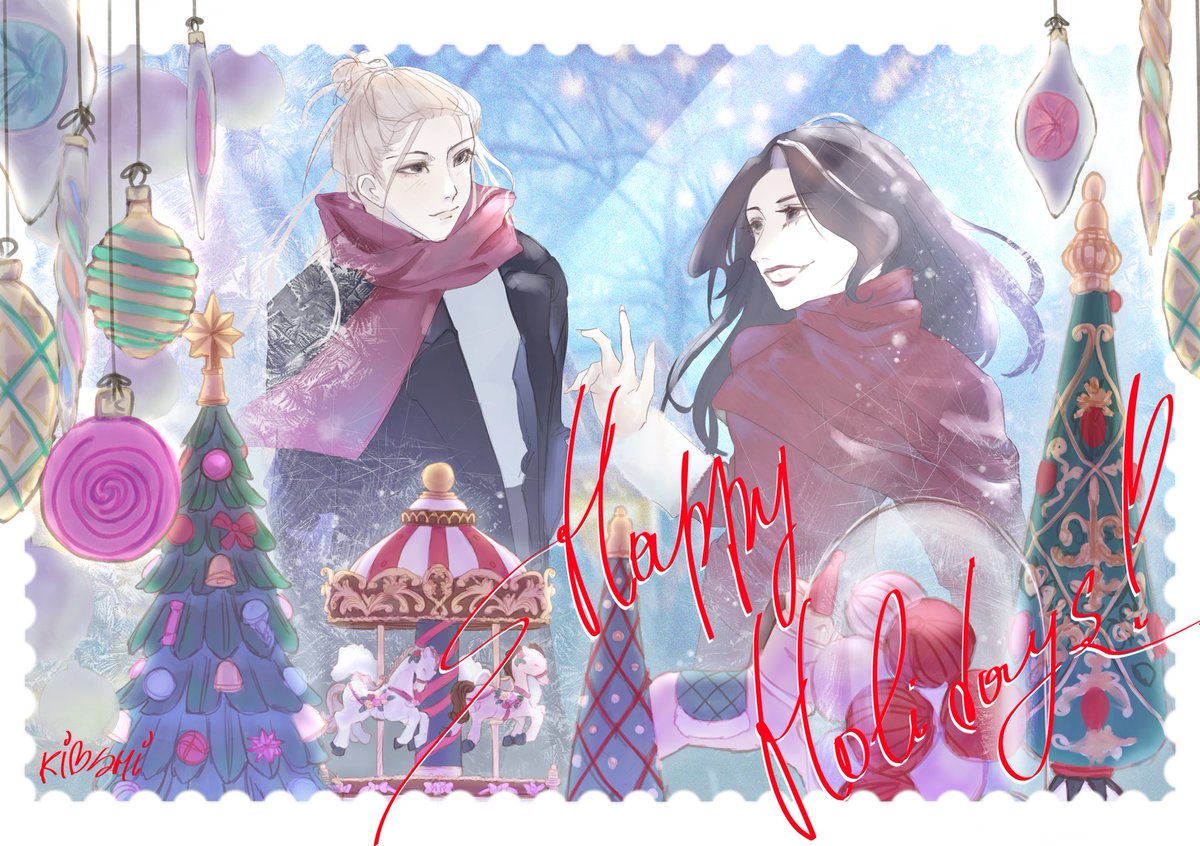 Merry Christmas🎄❤️‍🩹
#rkgk #イラスト #artmoots #oc