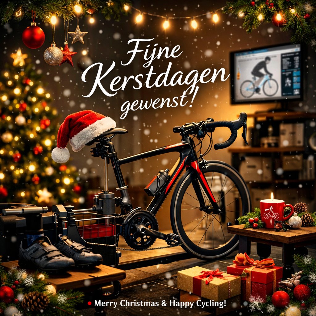 Fijne kerstdagen gewenst! 🎄✨
Geniet van warme momenten, mooie ritten en een ontspannen einde van het jaar.
Wij staan in het nieuwe jaar weer klaar om jouw fietscomfort en prestaties naar een hoger niveau te tillen. 🚴‍♂️

Merry Christmas &amp; happy cycling!