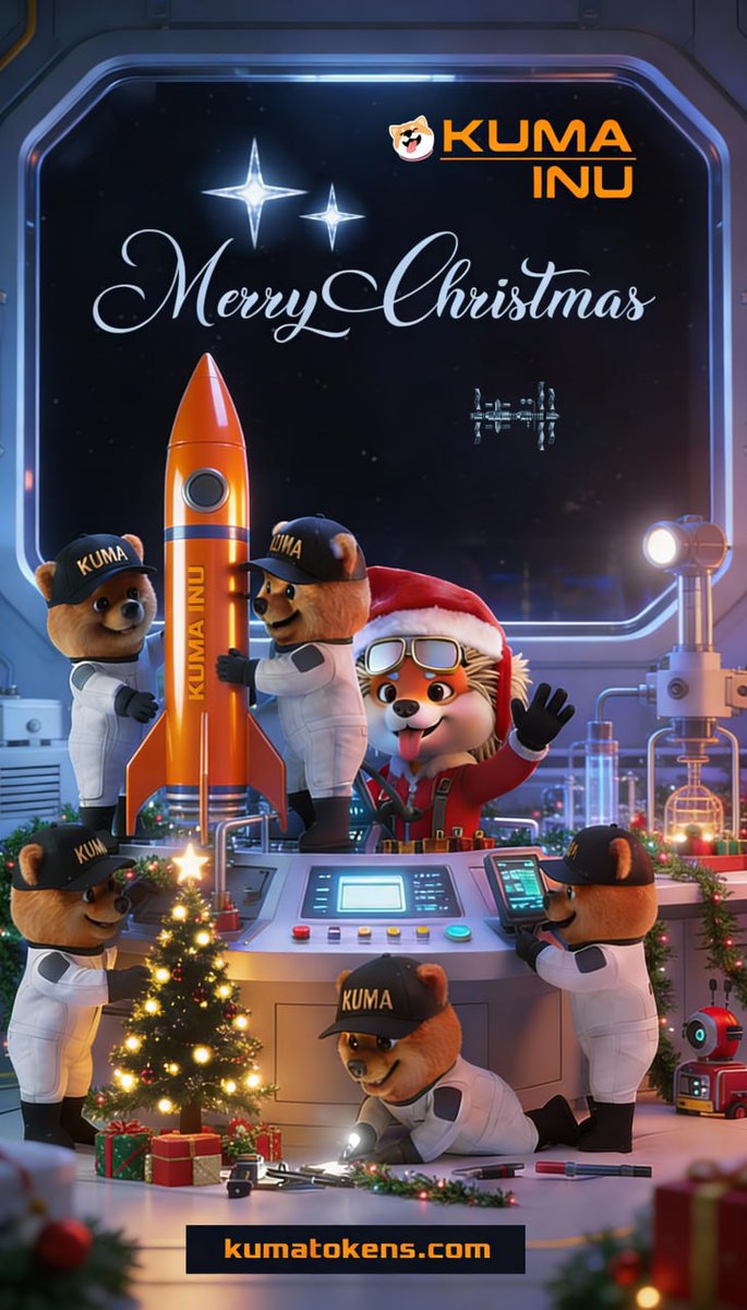 OfficialKumaInu's tweet photo. 🎄✨Merry Christmas from Kuma Inu✨🎄

Christmas has arrived, and families come together to strengthen their bonds. The Kuma Inu family aligns behind a vision of decentralization.

We thank your for your long-standing loyalty and trust in Kuma Inu 🐶🐻 https://t.co/LOOlbizLHC