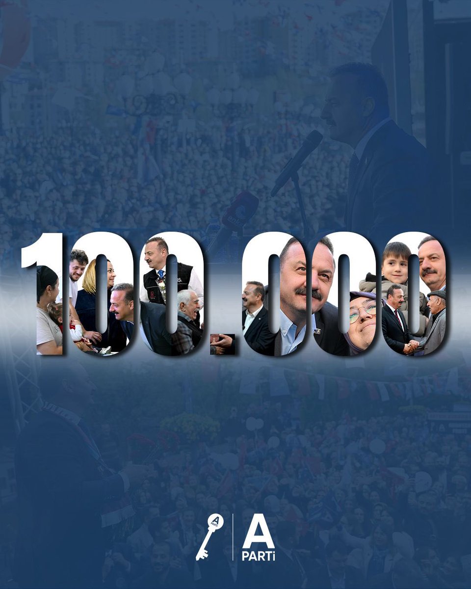Bazen insan sadece şunu duymak ister:

“Yalnız değilsin.”

Bugün 100.000 kişiyle bunu birbirimize söyledik.

İyi ki varsınız.

#100000anahtar
#anahtarparti