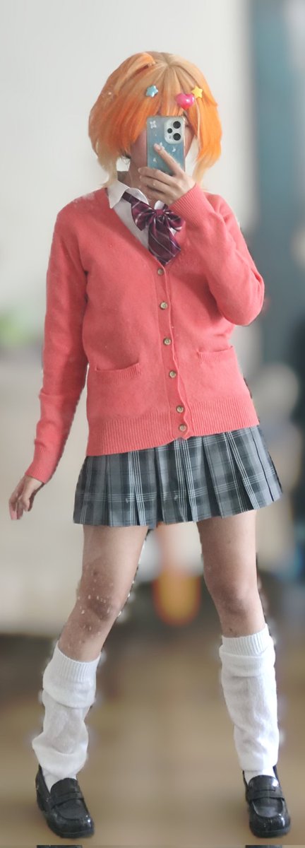 很快的cos了这次的池袋学园的芙蕾雅🥰  还有很多配饰在做啦w