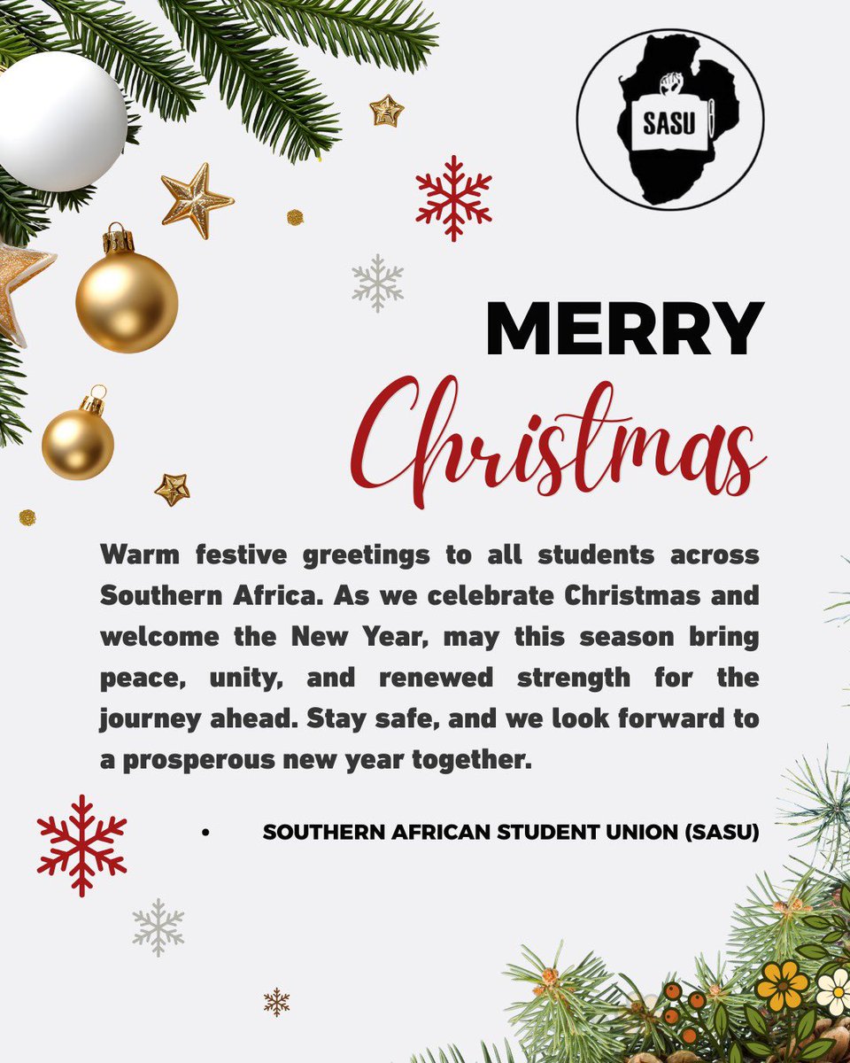 Southern African Students Union tweet media