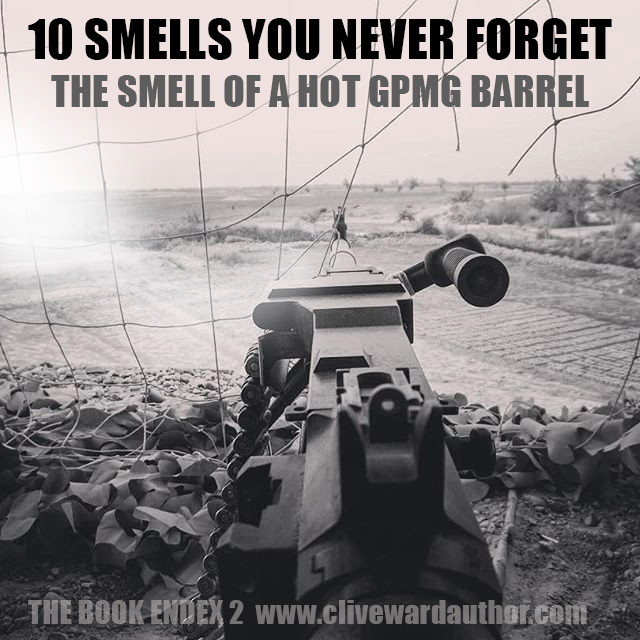 CliveWardauthor's tweet image. Here Are 10 Smells You Never Forget
I lost my sense of smell years ago, but some smells you never forget. Please add yours….
1. The smell of a hot GPMG barrel after firing.
2. The smell of old cam nets.
3. The smell of burning boot polish, when you were running out.
4. The smell…