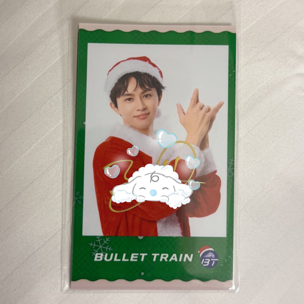 超特急 Happy ミニフォト サイン 交換していただける方をかざしてい