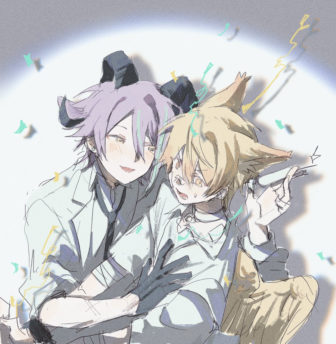 크리스마스랑 전혀 관련 없는 루이츠카 낙서들을 방생합니다... (부끄러워지면 내림..)