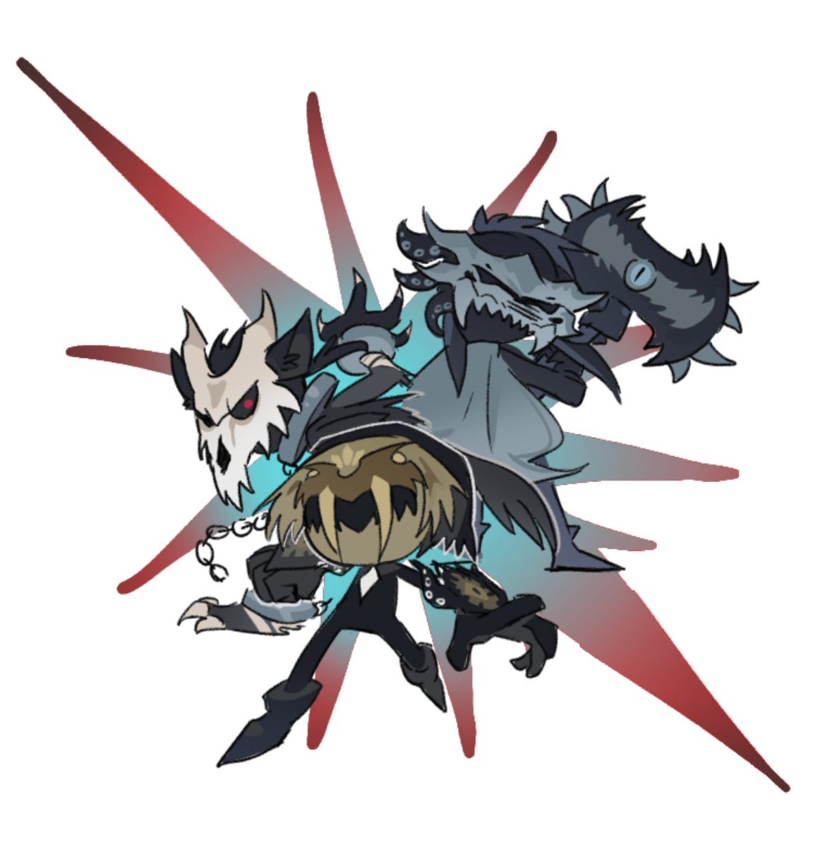 wutantang94's tweet image. 芜湖！！非常帅oc，使我画笔旋转