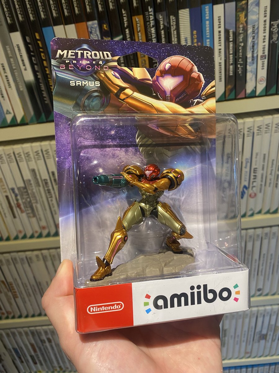 Thanks <a href="/Jedlar/">Jedlar</a> for the amiibo for Christmas! So happy that Prime 4 is a good game now this 🙌