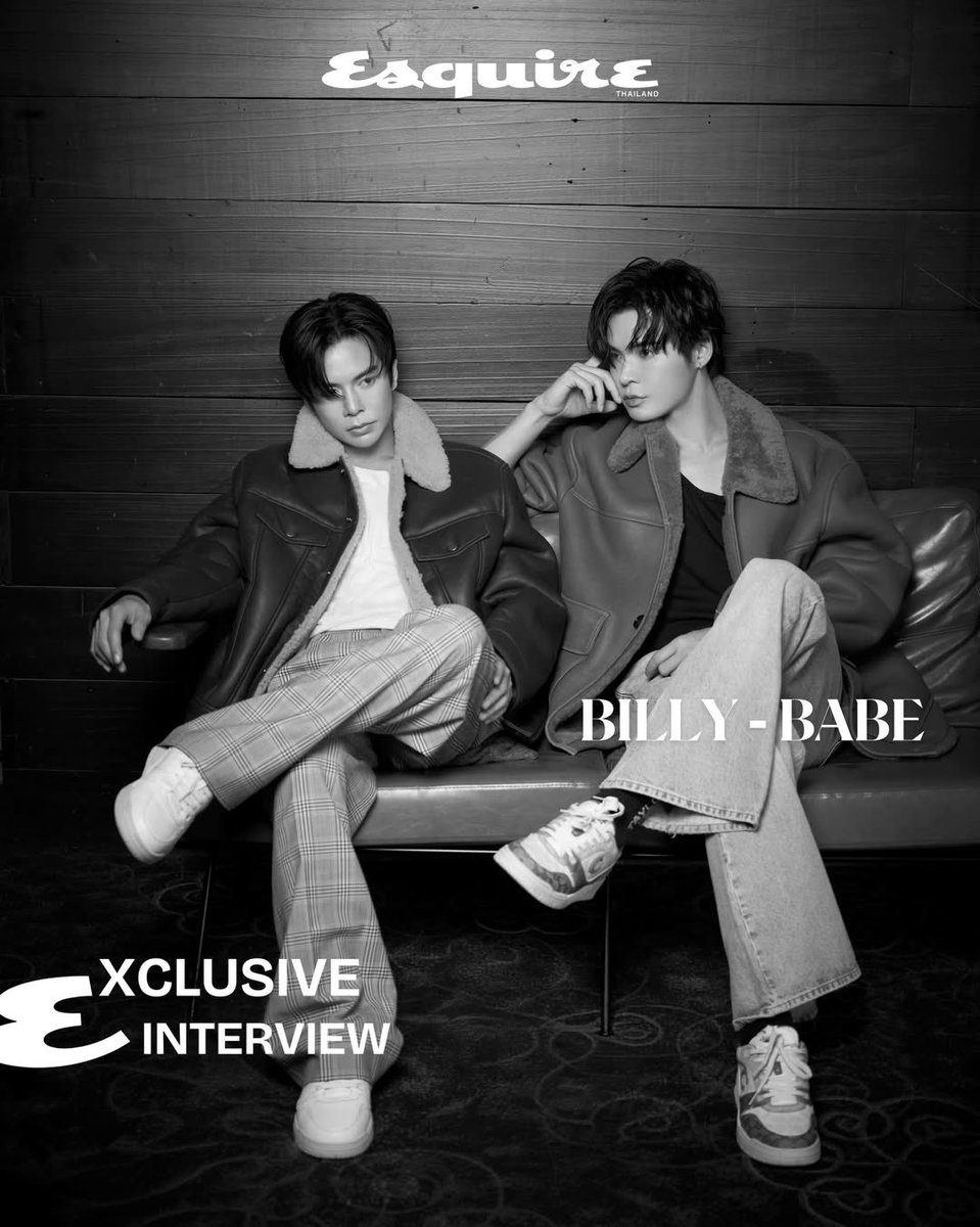 BILLYBABE_OFC's tweet image. #EsquireINTERVIEW • เมื่อ BL ไม่ได้หยุดอยู่แค่เรื่องรักใสๆ หรือจินตนาการแบบเดิมๆ แต่กำลังก้าวข้ามพรมแดนของเนื้อหา วัฒนธรรม และ soft power ไทยไปอีกขั้น ‘อสงไขย’ ซีรีส์ที่ดัดแปลงจากนวนิยาย BL ชวนตั้งคำถามใหม่ถึงขอบเขตของการเล่าเรื่อง ผ่านความเชื่อเรื่องภพชาติ นาฏศิลป์ไทย