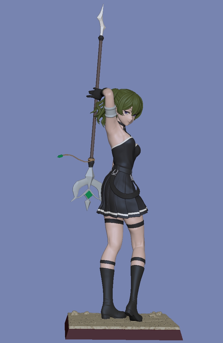 「あらあらこまった堂」次回ワンフェス #wf2026w 当日版権許諾頂けました。 「葬送のフリーレン」より「ユーベル」(新作)です。1/12サイズの3Dプリントキットになります詳細は順次アップデートしますんでよろしくお願いします！！ #フリーレン