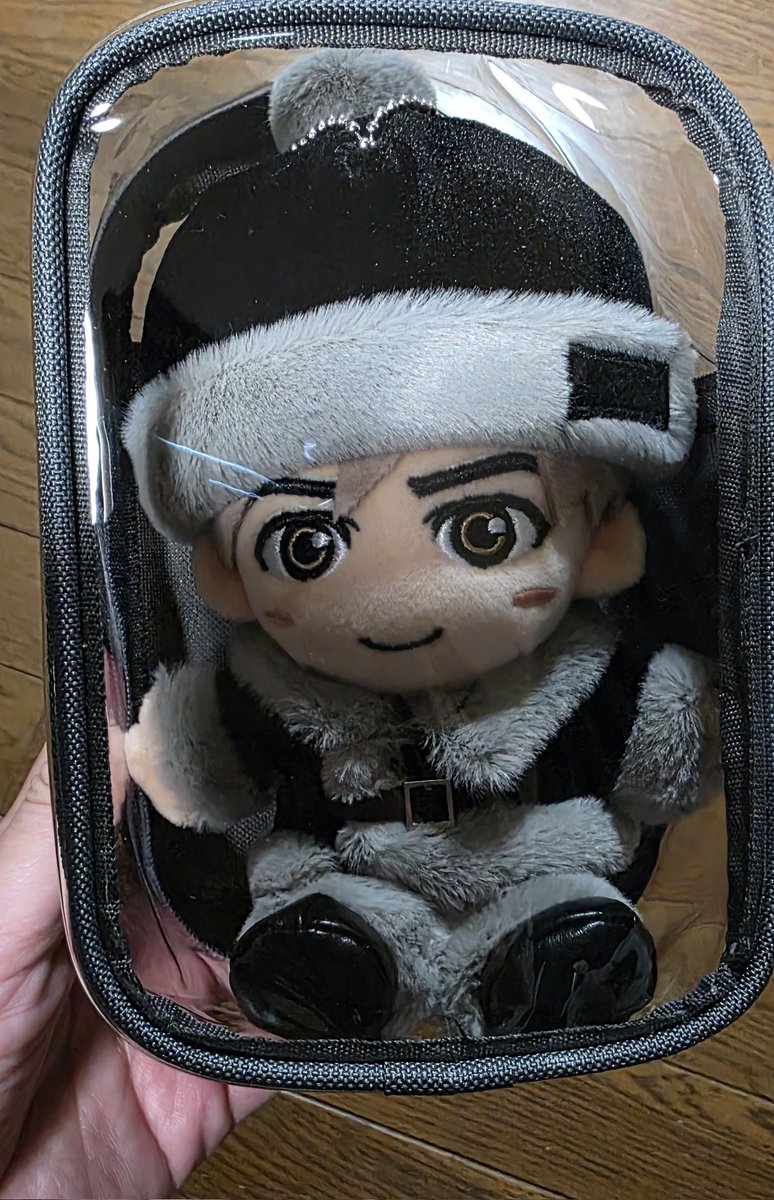 イブに届いた🎁ぬいたく 早速ケースを買いに行きました😁 後ろに