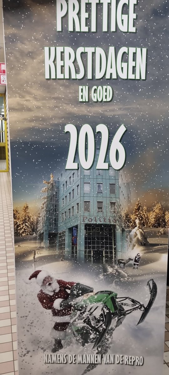 WA_Stads3hoek's tweet photo. Ik #wens een ieder #prettige #kerstdagen en een goed 2026! https://t.co/uUWKTbOePG
