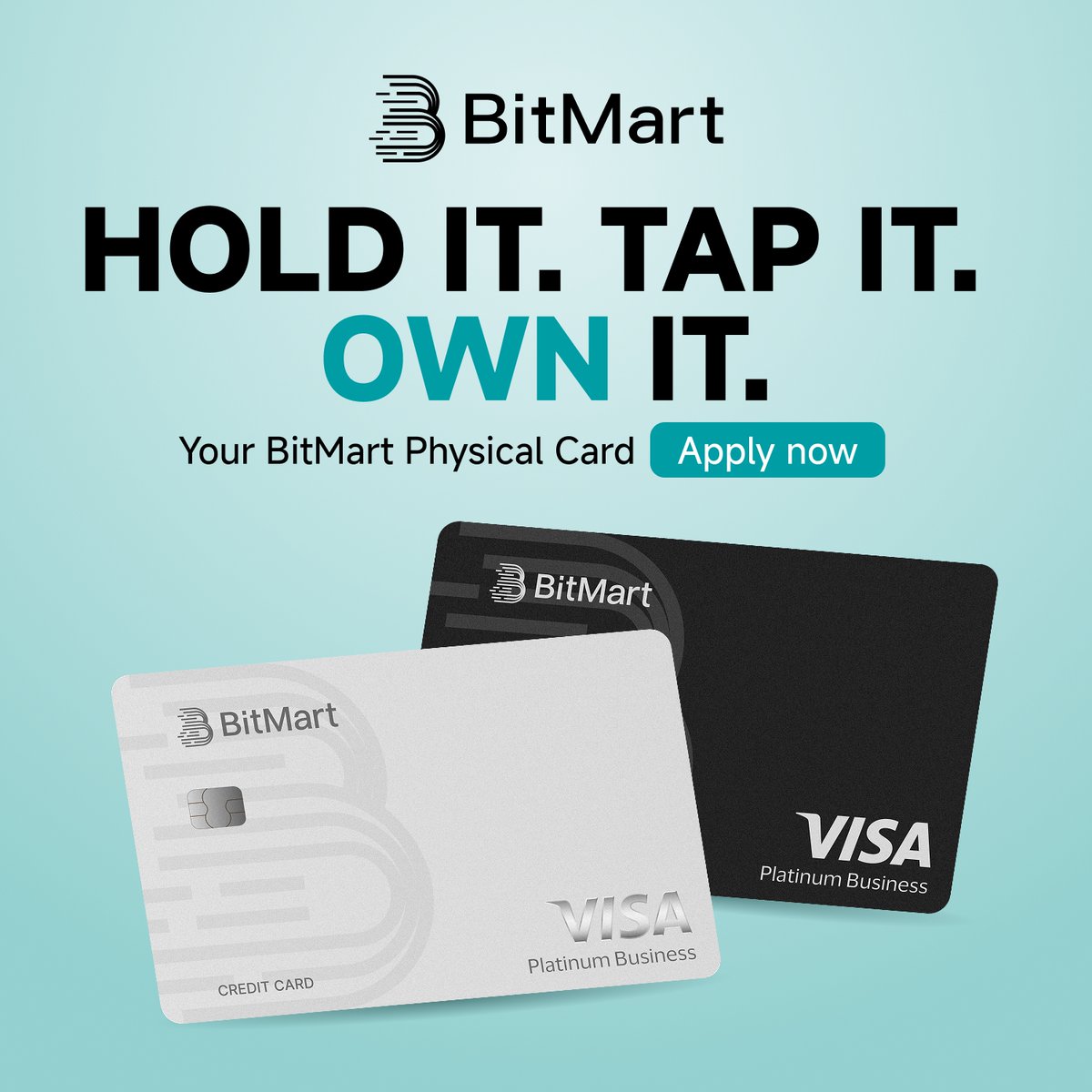 BitMartEarn's tweet photo. 🚀 The BitMart Card VIP: All-In, Redefined.
🆓 Card Fee: $0
🎯 Cashback: Up to 3%
📱 Perk: Top-Up Voucher
🏧 ATM Withdrawal: $0 Fee
The card you've been waiting for. Apply Now 👇https://t.co/NZH3OYdH4p
#BitMartVIP https://t.co/52TB4Ub7zw