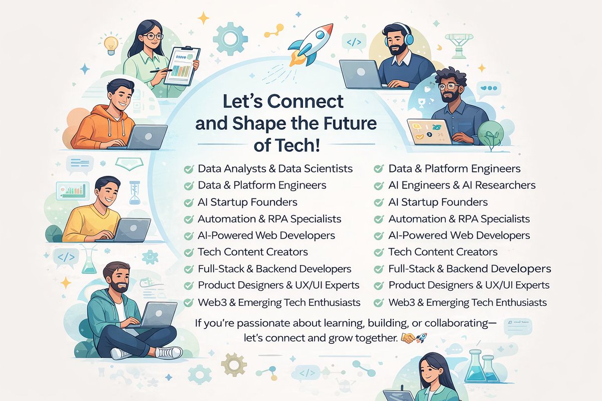 meritshot's tweet photo. Building is better when done together.
Looking forward to connecting with builders, engineers, designers, and creators who are shaping the future of tech.
Letโs learn, collaborate, and grow ๐
#DataScience
#SoftwareEngineering
#FullStackDevelopers
#meritshot
#meritshotlearning https://t.co/CjPW4rLEAF
