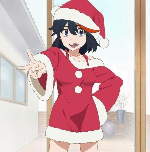 #killlakill #kill_la_kill #キルラキル 

I think I'll change our profile picture to a Christmas classic. 😍