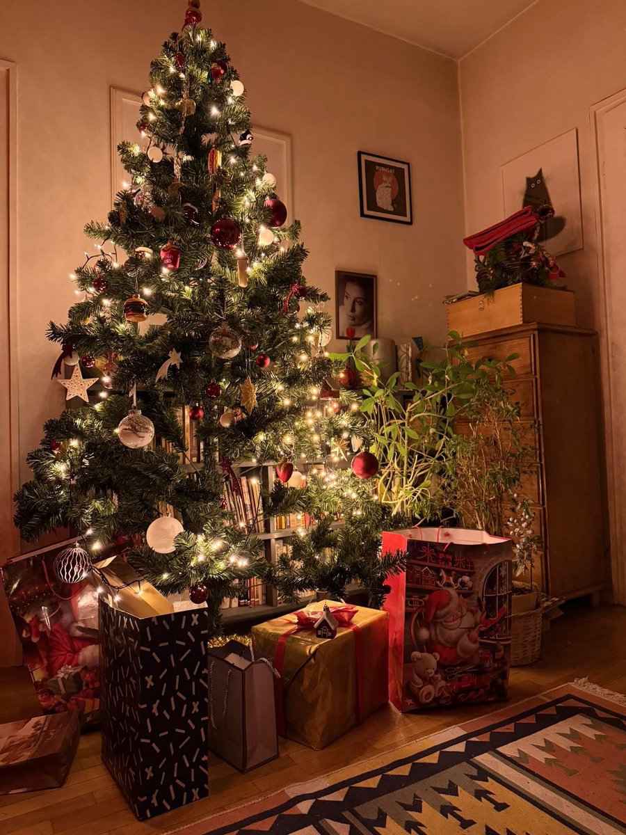 Честито Рождество от нашия коледен дом. Да сте живи и здрави, да ви е уютно. Рождеството Христово всяка година ни казва, че каквато и тирания, безверие и тъжна безнадеждност да са ни сполетели, някъде се раждат милосърдието, добротата и смелостта. Бъдете упорити и неотстъпчиви в