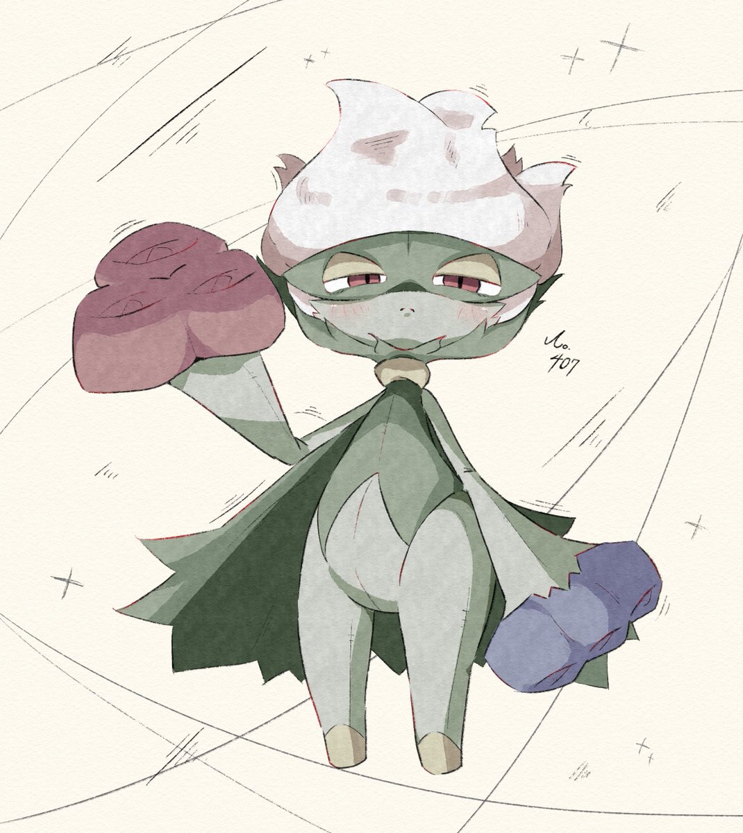 2525dao_'s tweet photo. ロズレイドさん
#ポケモンイラスト https://t.co/kmkiXOgcdJ