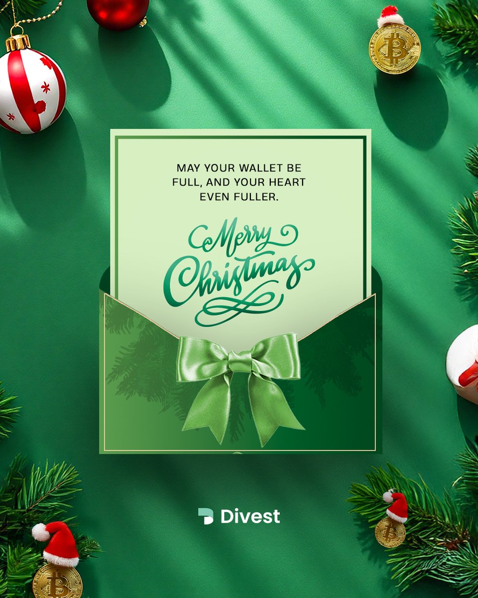 Wishing you a season filled with joy, warmth, and good moments.

Merry Christmas from all of us at Divest! 💚