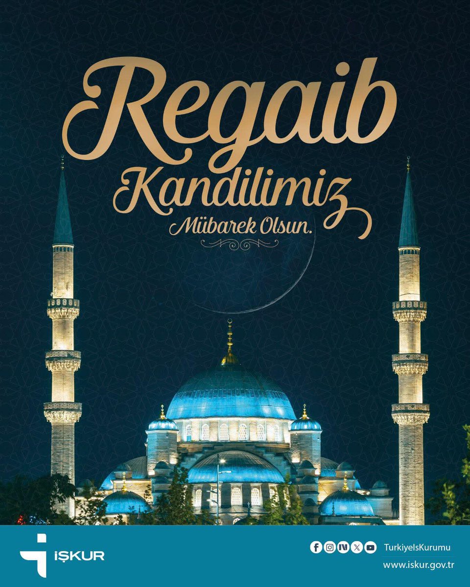 Milletimizin ve İslam âleminin Regaib Kandili mübarek olsun.