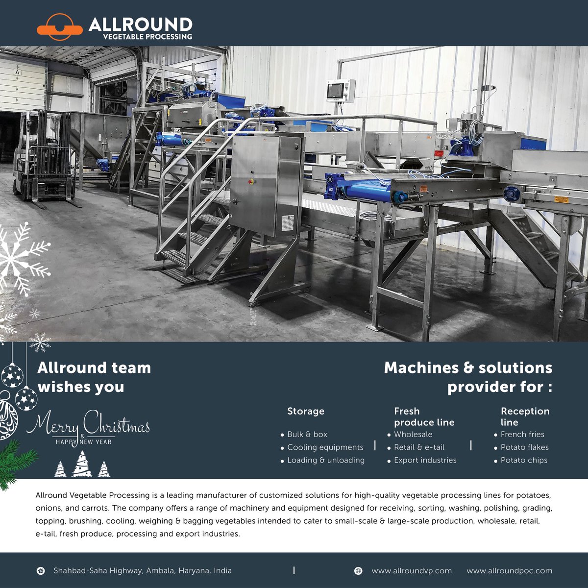 Allround Vegetable Processing tweet media
