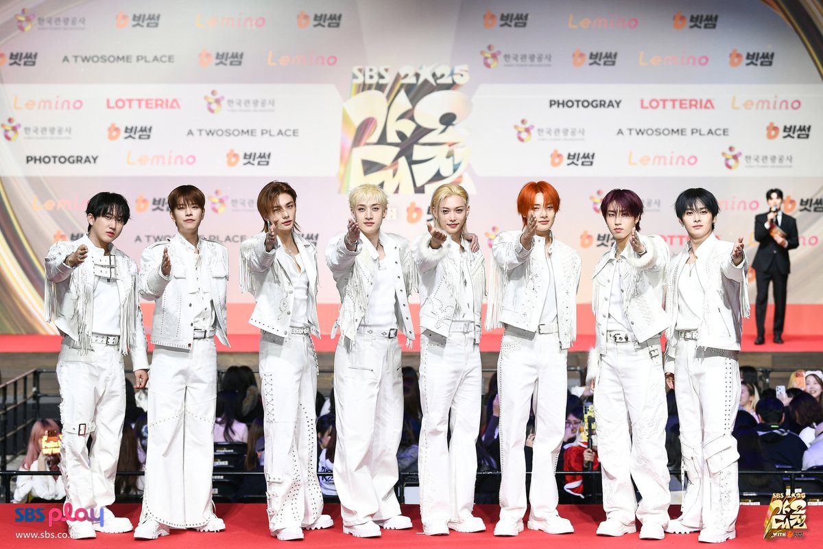 SBS 가요대전 레드카펫 현장 사진