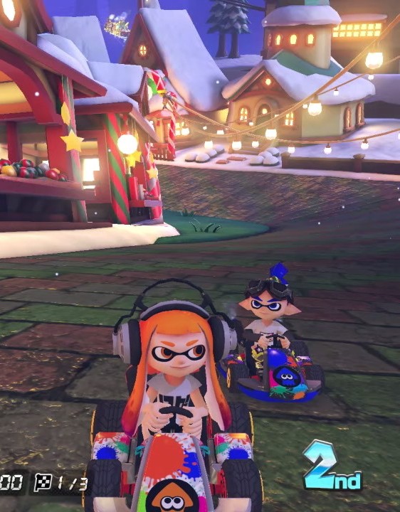 QqKI9gFhWi89728's tweet photo. マリカでクリスマス杯してついでに撮った写真です
 #MK8dx 
 #くりすます https://t.co/CvQm7gaCwi