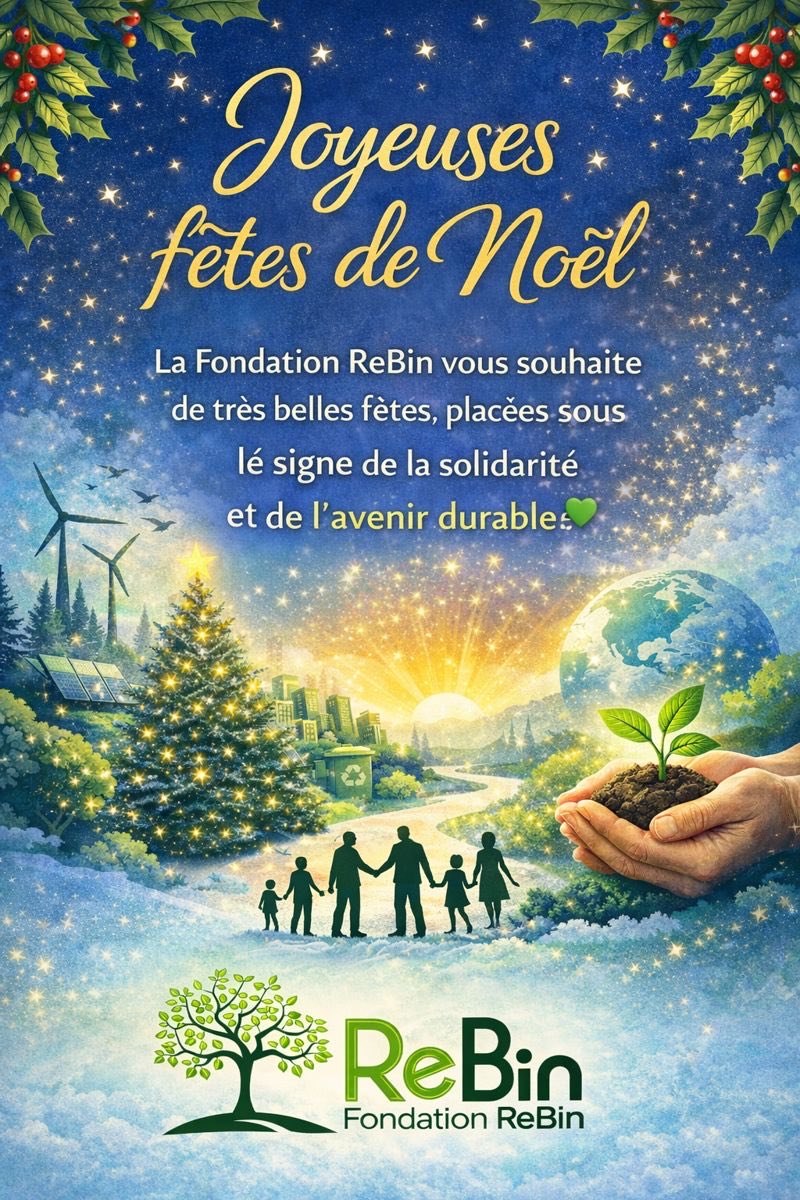 ReBinDoMoreThan's tweet photo. ✨🎄 Joyeuses fêtes de Noël !

Que cette fin d’année soit l’occasion de célébrer les valeurs qui nous rassemblent : l’entraide, la responsabilité et le respect de notre planète. ReBin vous remercie pour votre engagement et vous souhaite de belles fêtes, porteuses d’espoir. 💚🌍 https://t.co/3eKyLp3BVf