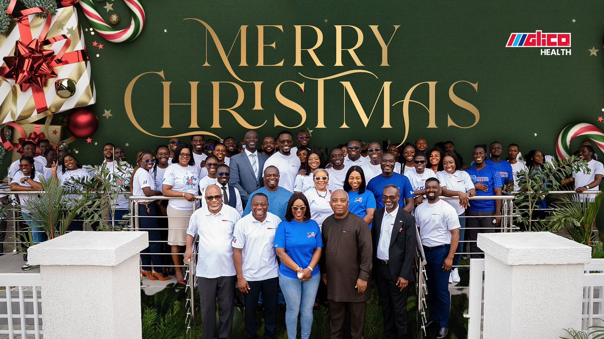 GLICOHealth's tweet image. The best gift you can give or receive is the gift of good health. 🎁✨

From all of us at GLICO Health, we wish you a Merry Christmas filled with love and peace. Enjoy the festivities safely! 🎄🇬🇭

#MerryChristmas #GLICOHealth #HealthIsWealth #Ghana