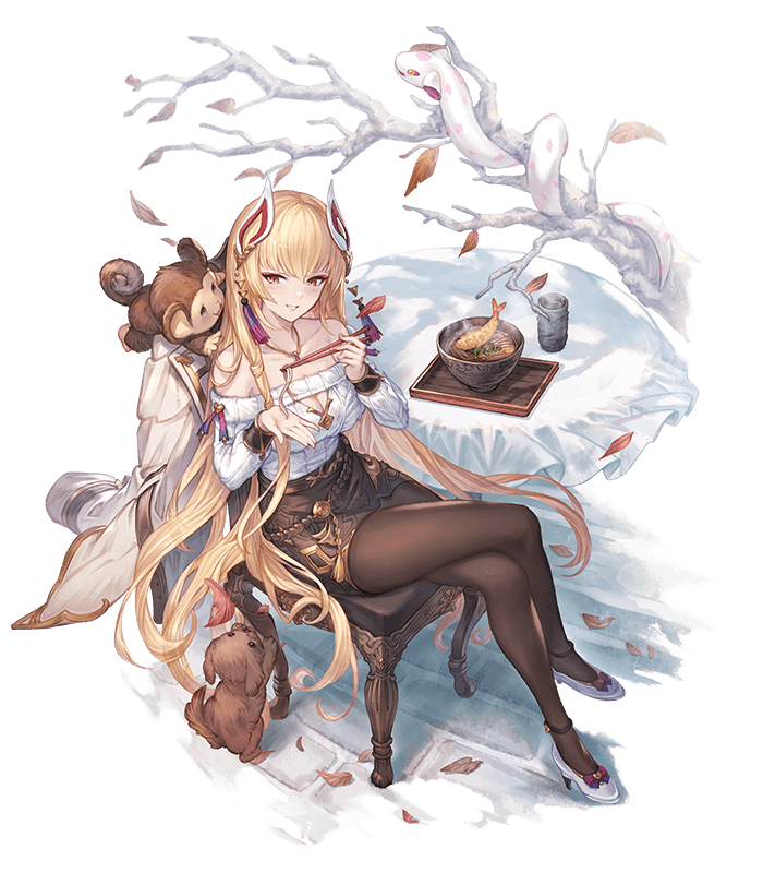 インダラスキン「不眠小休」イラスト

#グラブル