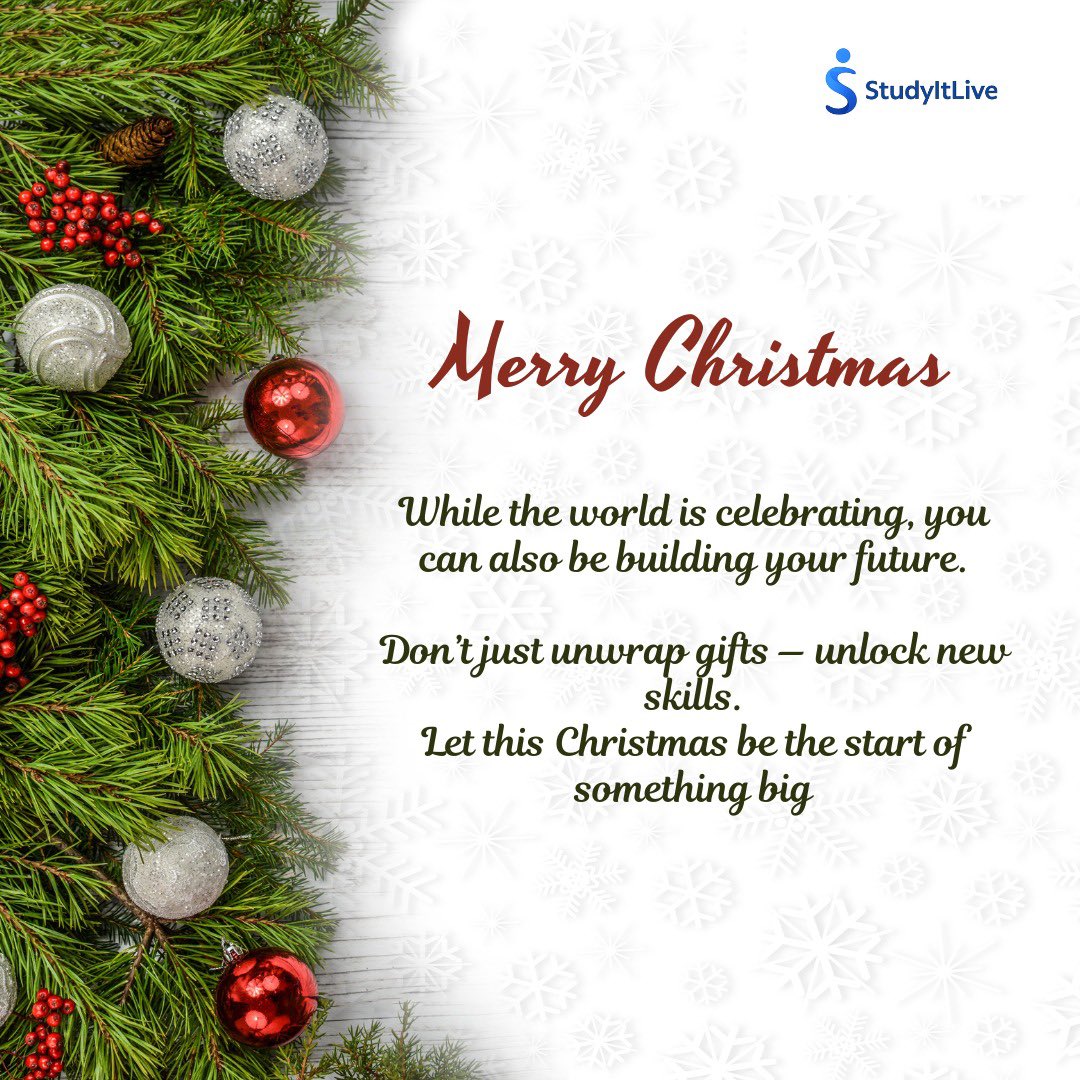 Give yourself the gift that keeps paying.  Merry Christmas