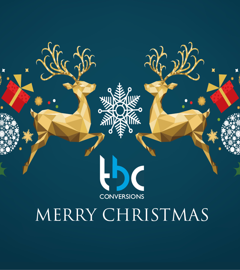 We wish you a Merry Christmas from all the team at TBC Conversions.

We are currently closed enjoying the Holiday season however we reopen on 29th December!  #Christmas #HolidaySeason