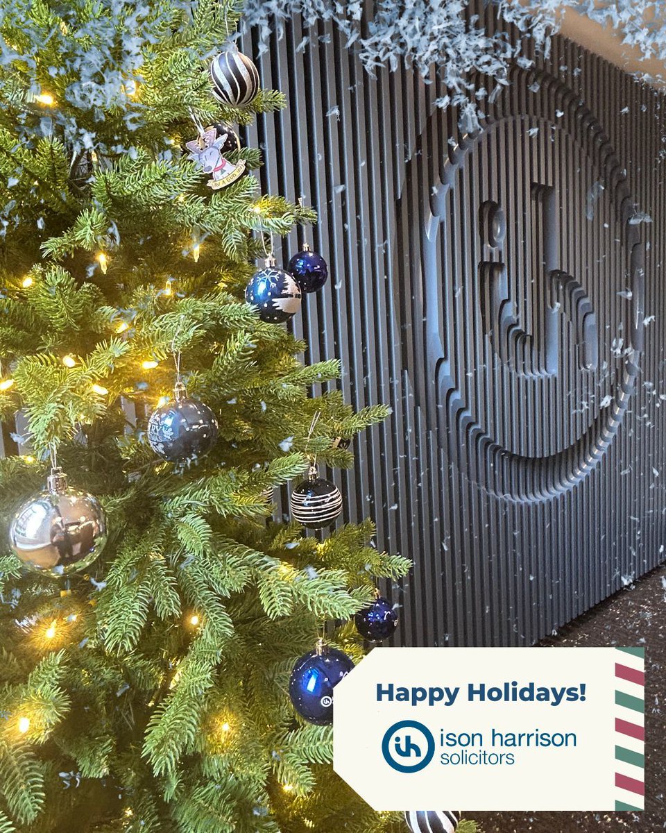 IsonHarrison's tweet photo. ๐ Merry Christmas from all of us at Ison Harrison Solicitors! ๐
#MerryChristmas #IsonHarrison #TheYorkshireLawFirm https://t.co/a2J2sBm5PF