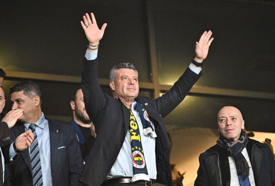 FENERBAHÇE BAŞKANI SADETTİN SARAN! 🟡🔵🙌