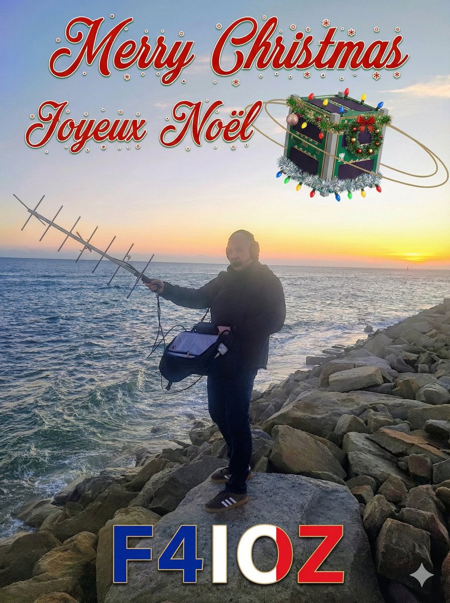 Merry Christmas all ham Radio friends 🎄🛰️🎄🛰️