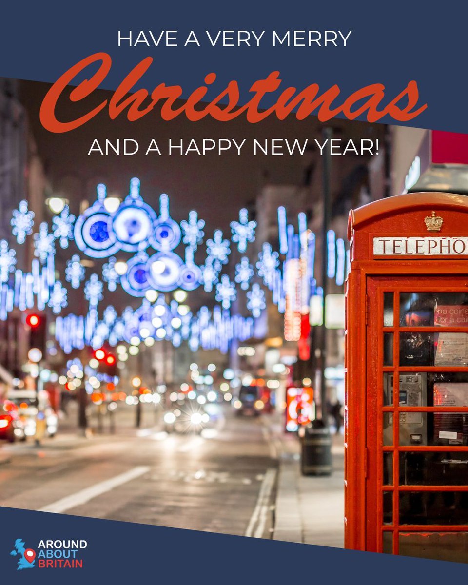 MERRY CHRISTMAS! Wishing everyone a Merry Christmas and a Happy New Year  from us here @ Around About Britain. Whilst gathering with your nearest and  dearest why not decide where to go, image size:960x1200
