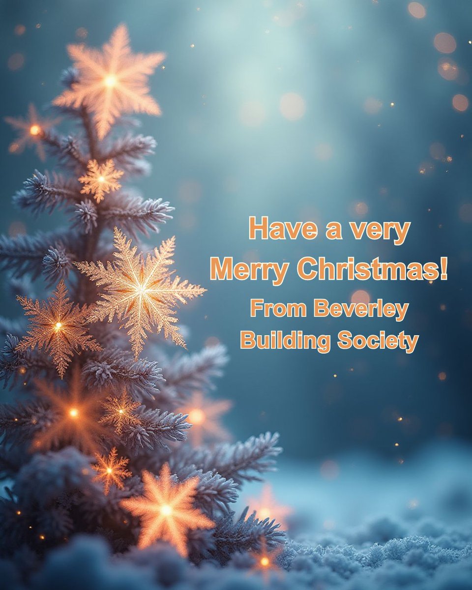 🎄🎉Wishing all of our members and followers a very Merry Christmas! Thank you from everyone at Beverley Building Society for your continued support again this year!🎁☃️
#Christmas2025 #HappyChristmas #BeverleyBuildingSociety