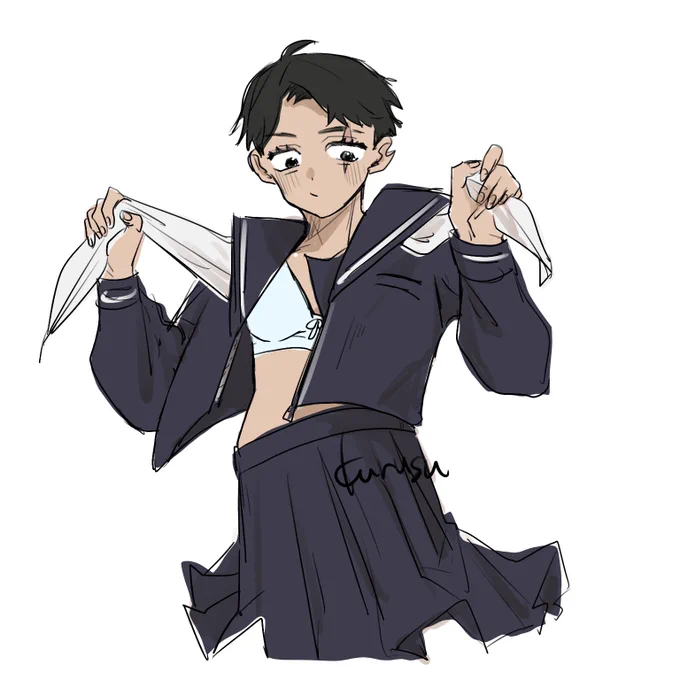 前開き