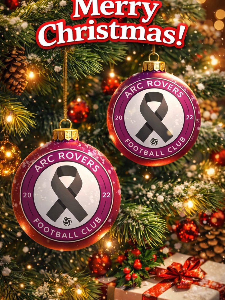 Merry Christmas from all at Arc Rovers 🟣⚫️