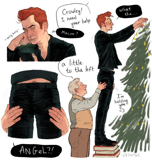 just coming to remind you (a day late but alas) that <a href="/elkmrlos/">лося</a> and I made a christmas special last year 🎄🎅🏻

archiveofourown.org/works/61776394