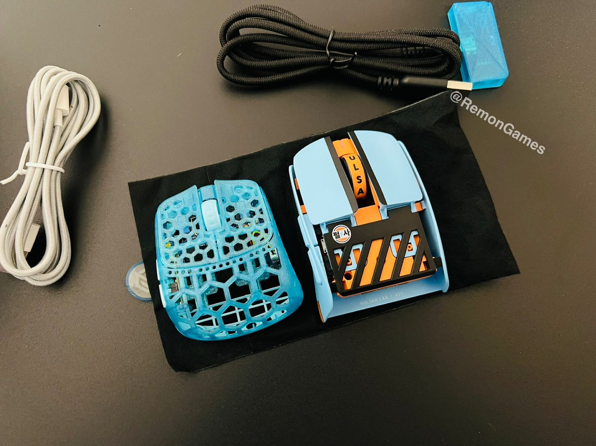 New Mouse: G-Wolves Fenrir Asym 8K Wireless Mouse ~20.4g🎄 Half